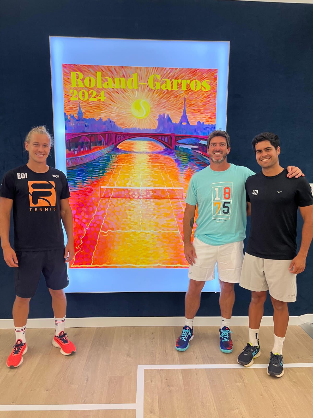 Equipe em Roland Garros 2024